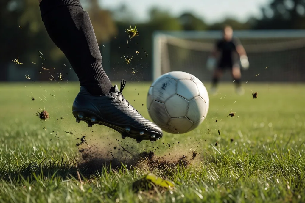 Football analytics illustration: ingredients of a shot value