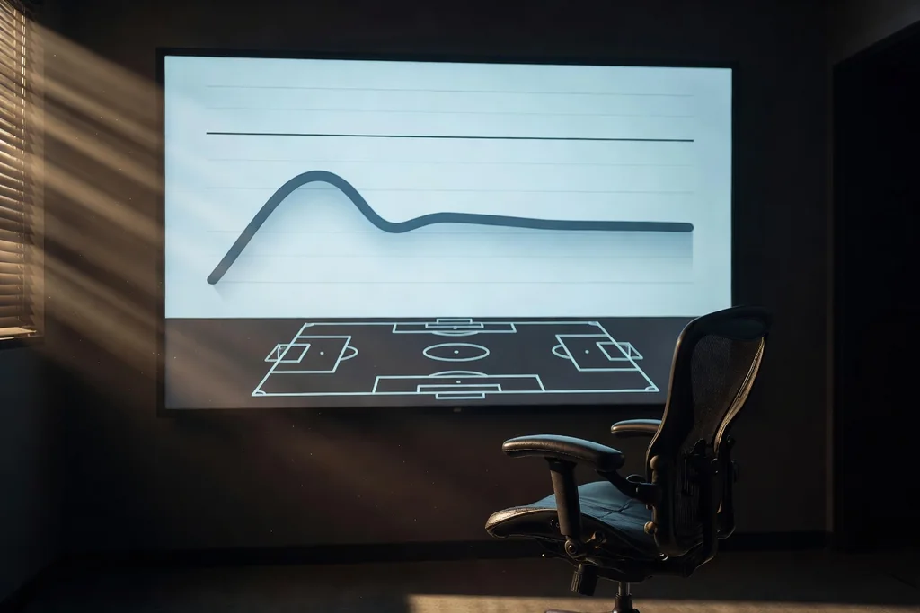 Football analytics illustration: regression to the mean in football