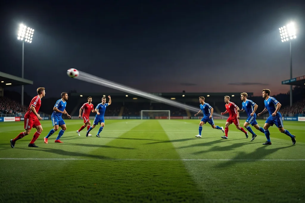 Football analytics illustration: switches of play and deep completions